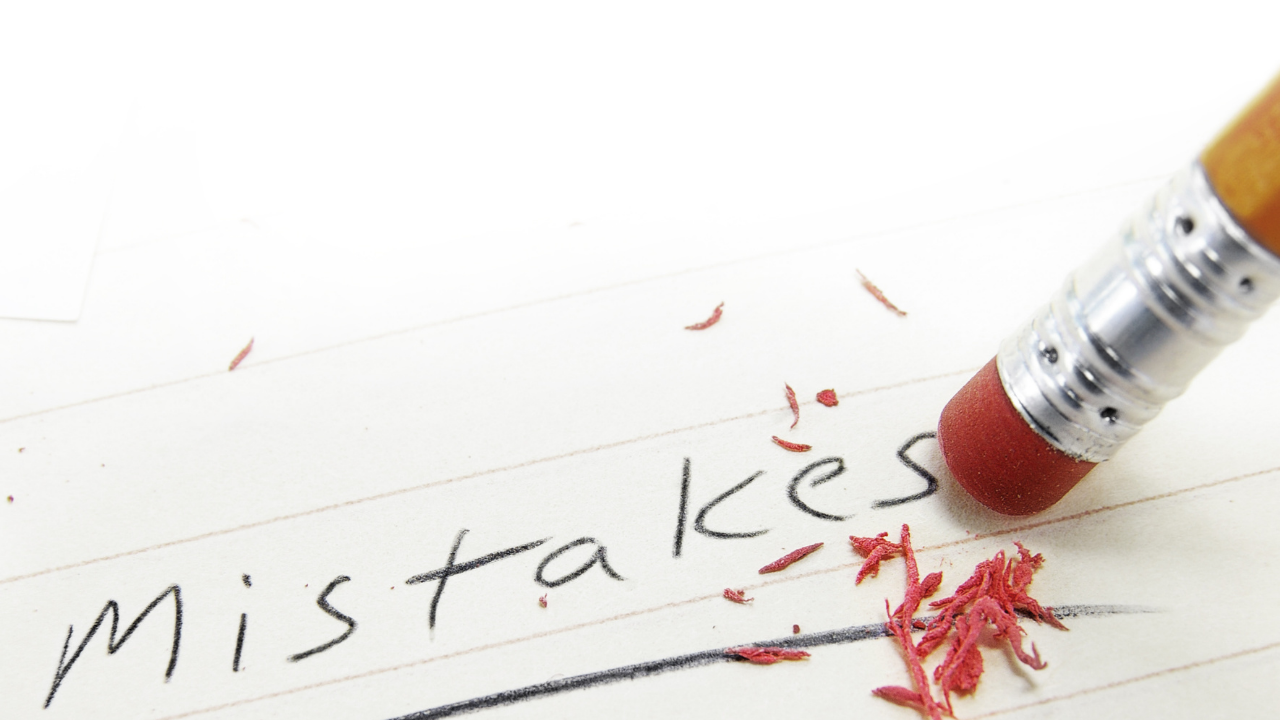 How We Handle Mistakes
